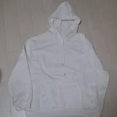 バスケットボールデザイン ホワイトパーカー