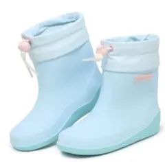 ムーンスター moonSTAR 水色 長靴 15cm