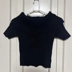 GRL　オフショル　半袖　黒
