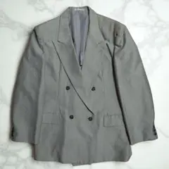 最終価格！クラシック ダブルブレストジャケット グレー Mサイズ
