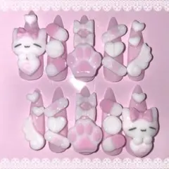 【量産型 ちゅるん ネイルチップ】♡現品♡