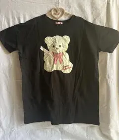 ハニーシナモン　HONEY CINNAMON クマプリントTシャツ　ワイドのサムネイル