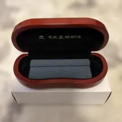 角矢甚治郎　木製メガネケース