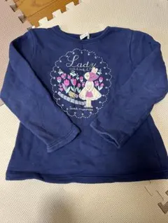 KPネイビー 長袖トレーナー 130