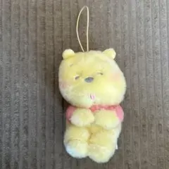 くまのプーさん　ねむぐるみ　ディズニー　ぬいぐるみ　チャーム　キーホルダー