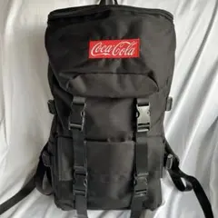【美品】Coca-Cola コカ・コーラ　リュック バックパック ブラック
