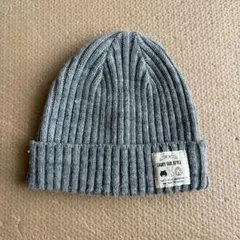 キッズグレー ニット帽 約44cm