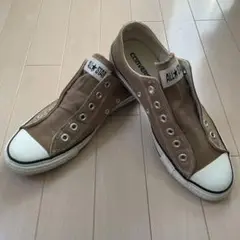 発送日注意⚠️CONVERSE ALL STAR SLIP スリッポン ブラウン
