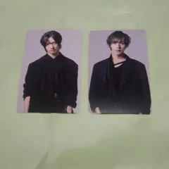 IMP. 佐藤新 松井奏 2枚 IMPACT 舞台 フォトカード フォトカ