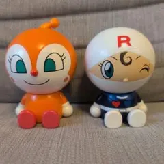 おっきなアンパンマンシリーズ　ロールパンナ　ドキンちゃん　セット