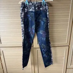 DRIES VAN NOTEN ボタニカル柄 パンツ サイズ44のサムネイル