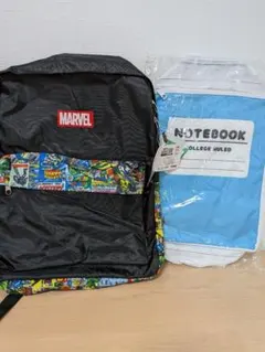 MARVEL リュック、NOTEBOOKなリュック 2点セットのサムネイル