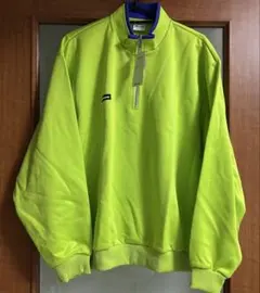 ミズノ　タグ付き　ジャージ　上　黄緑　蛍光色　グリーン　バイオレット　XO 長袖