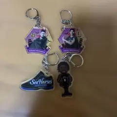 シーホース三河 アクリルキーホルダー 4点セット