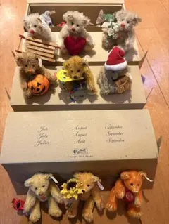 JAPAN BABY BEA SET MASAKO ベア STEIFF 日本限定 - メルカリ