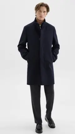 セオリー☆定番人気スタンドコーBELVINベルヴィン　8万ネイビー