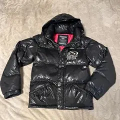 GOTCHA 黒 ダウンコート 150 フード付き取り外し可能