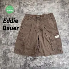 Eddie Bauer エディーバウワー カーゴハーフパンツ ダークブラウン