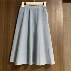 ミモレ丈スカート ゴム