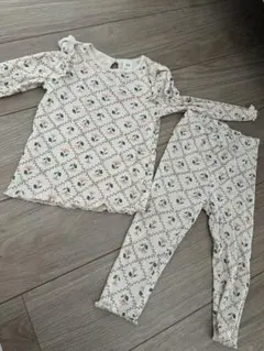 ベビー花柄セットアップH&M