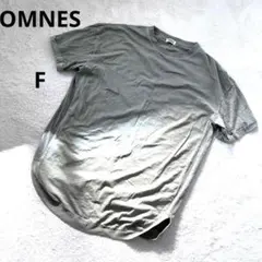 オムネス オーバーサイズ半袖Tシャツ　オリーブグリーン　チュニックシャツのサムネイル