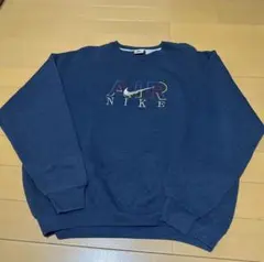 Nike AIR トレーナー スウェット 刺繍 ブラウン 90s USA製 - メルカリ