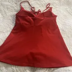 ユニクロ　レッド キャミソール カップ付きのサムネイル