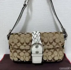 COACH コーチ ソーホー　シグネチャー　キャンバス　ワンショルダー