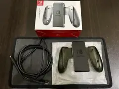 Nintendo Switch Joy-Con充電グリップ クリアブラック