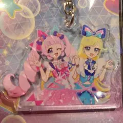 ひみつのアイプリ　みつき　アクリルキーホルダー　ひまり　バトンタッチ