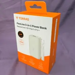 TORRAS FlexLine 3in1 PB37A ホワイト 新品未開封 TORRAS FlexLine 3in1 PB37A ホワイト 新品未開封 - メルカリ
