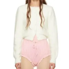 Maison Margiela マルジェラ　白　アンゴラニット　カーディガンのサムネイル