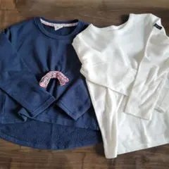 キッズ 110cm トレーナー ２枚セット