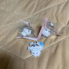 ミニフィギュアちいかわ×2 クリップ モモンガ×1