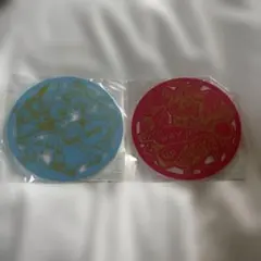 Disney AfternoonTeaコラボコースター2枚セットチシャ猫ラビット