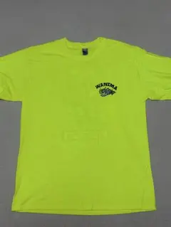 WANIMA 蛍光イエロー ロングTシャツ