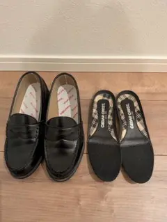 セダークレスト　ローファー　ブラック　24.0センチ　3E