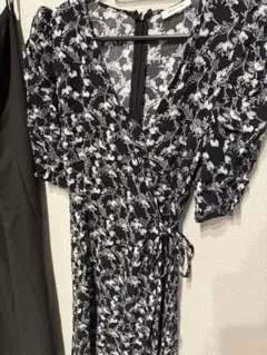 FRAY I.D 花柄ラップドレス