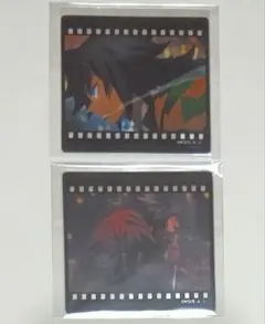 鬼滅の刃 冨岡義勇 ufotable DINING フィルム風クリアカード 2点