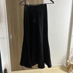 フレアロングスカート　マーメイドスカート