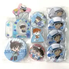名探偵コナン　怪盗キッド　工藤新一　コナンランド　アクリルスタンド　缶バッジ　④