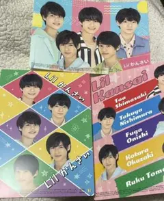 Lilかんさい 下敷き セブンイレブン