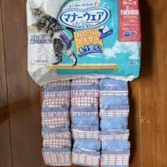 ユニチャーム マナーウェア ねこ用 Sサイズ 12枚のサムネイル