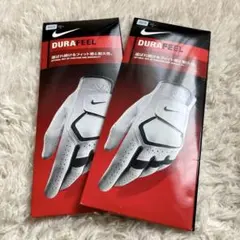 ◆新品未使用◆NIKE デュラフィール ゴルフ グローブ 左手 22cm 2枚❗️