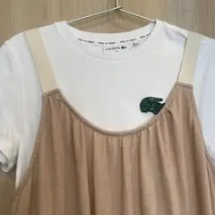 kastane ベージュ　リネン混　ワンピのサムネイル