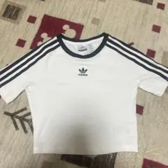 adidas スリーストライプ半袖　ベビーTシャツ