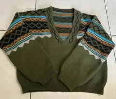 ヴィンテージ　レトロニット