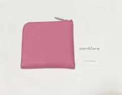 cambiare コインケース ピンク　本革