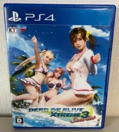 PS4 ソフト　デッドオアアライブ エクストリーム3 スカーレット