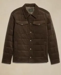 BANANA REPUBLIC キルティングコーデュロイジャケット